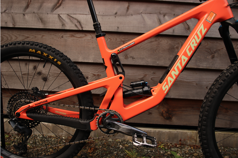 Current Demo Bike - Santa Cruz Bronson C S Model 23 - Large Sockeye Sal-3